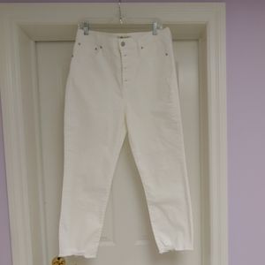 Madewell vintage crop jeans